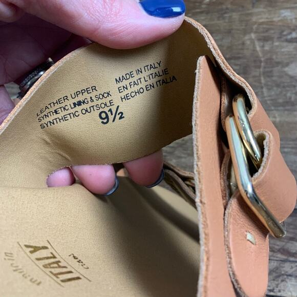 Seychelles Sandals Admire Me Women's Black Leather Slide Slip On - Picture 5 of 6